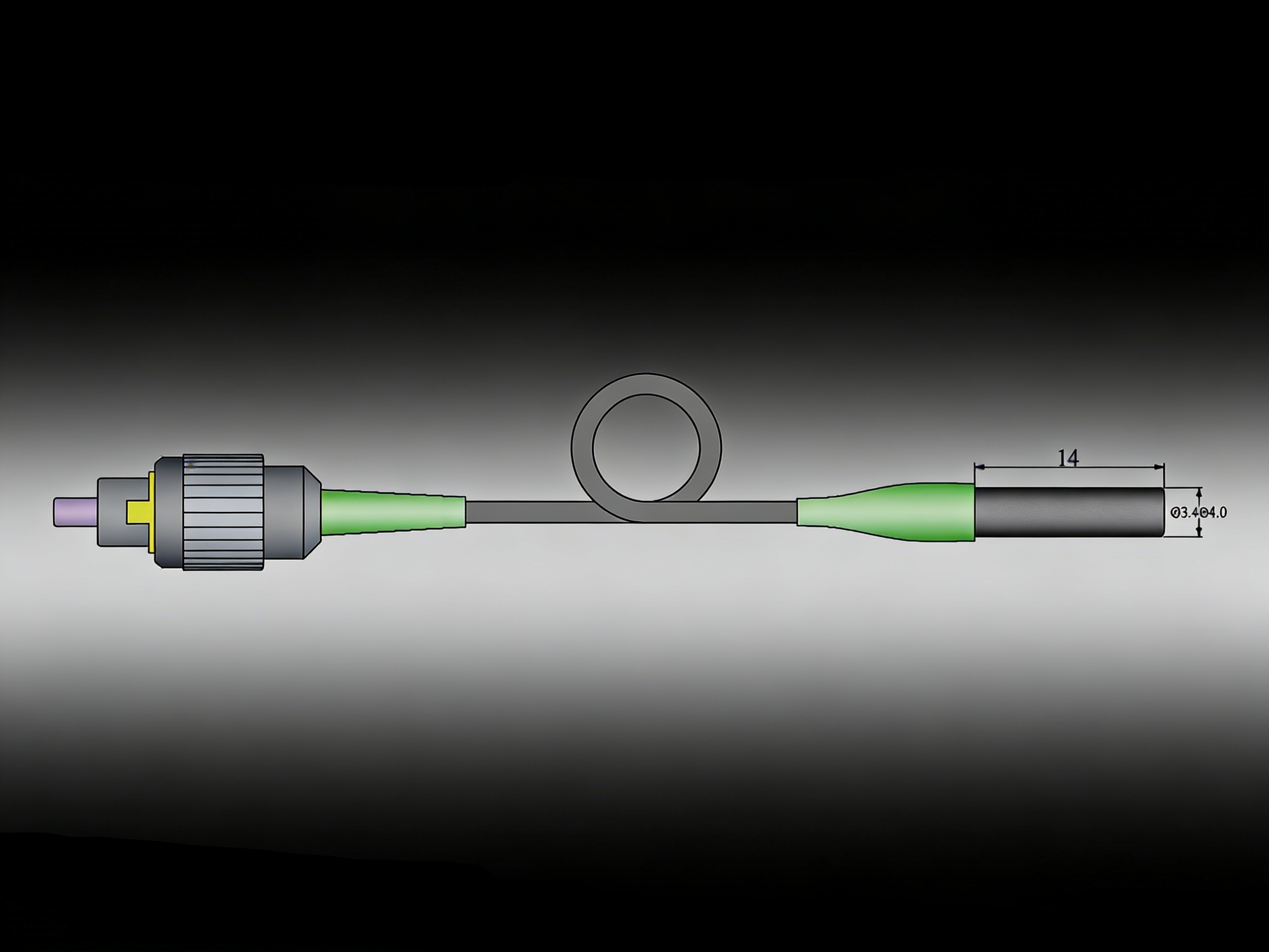 Telemetry Fiber Collimator