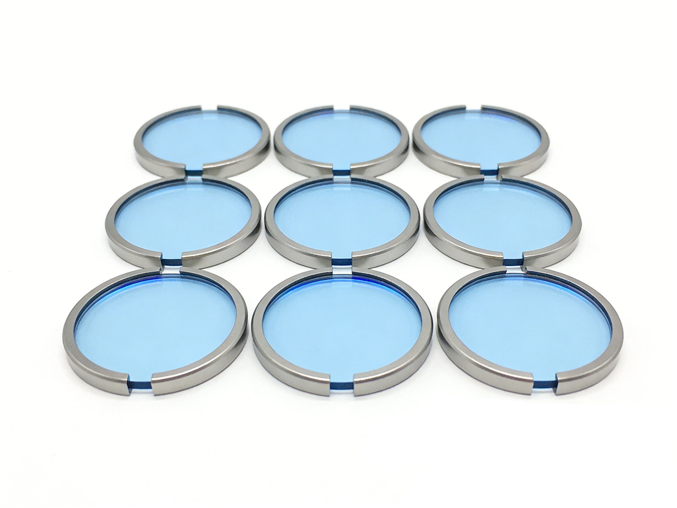 How is the 10NM bandpass filter processed and manufactured?