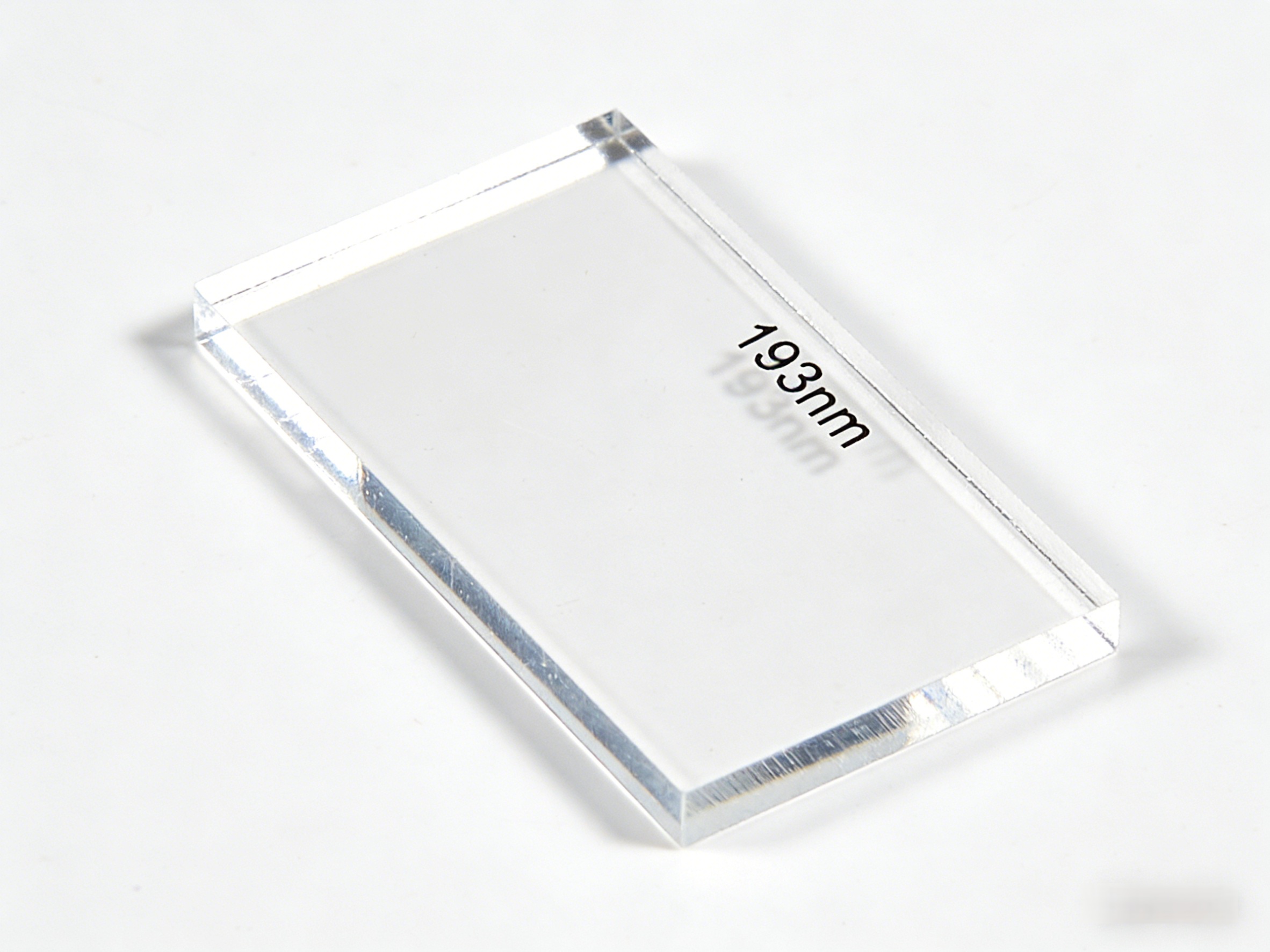 The cycle of each processing step for 193NM CALCIUM FLUORIDE WINDOW SHEET