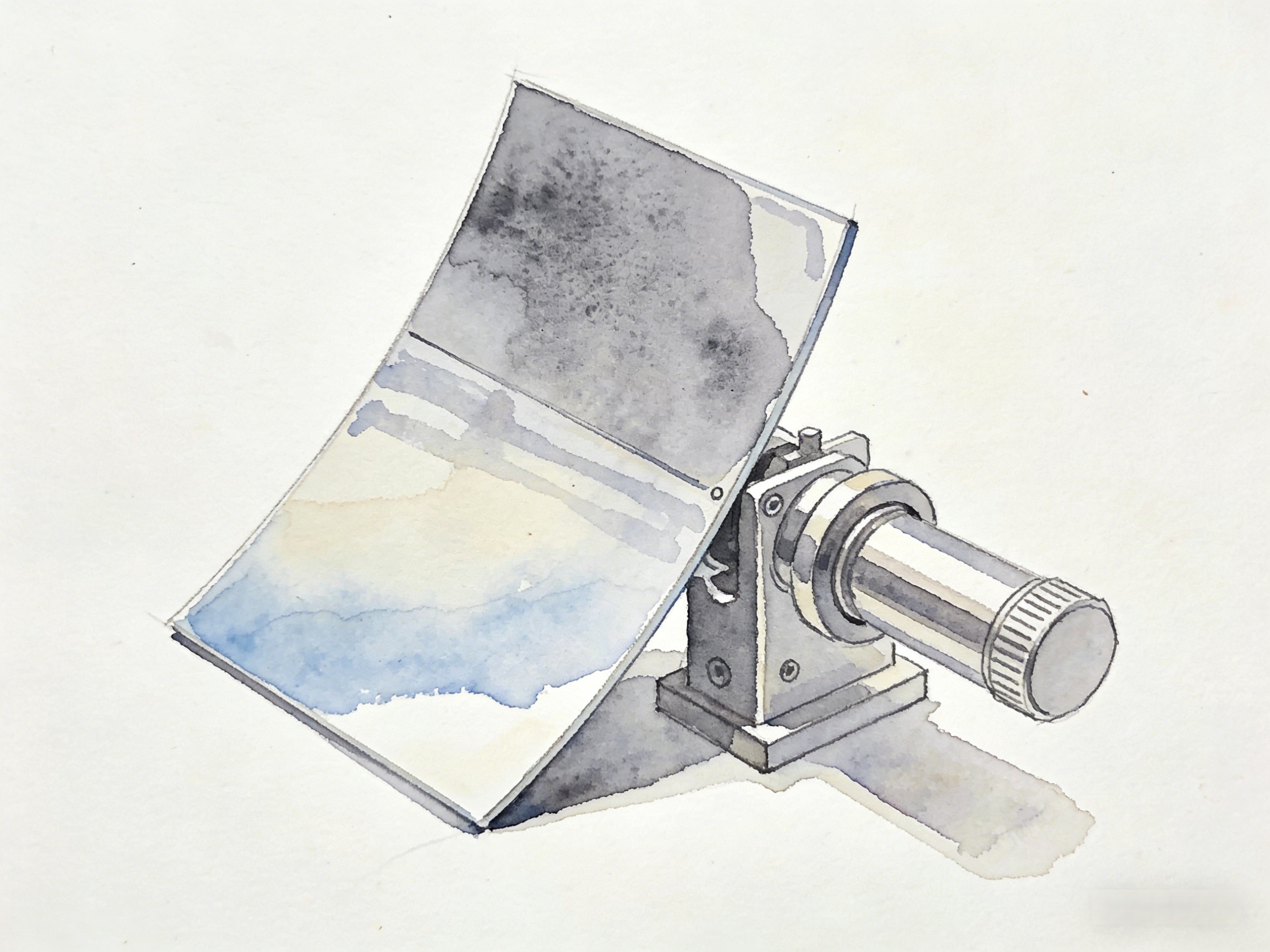 What are the inspection devices for off-axis parabolic mirrors?