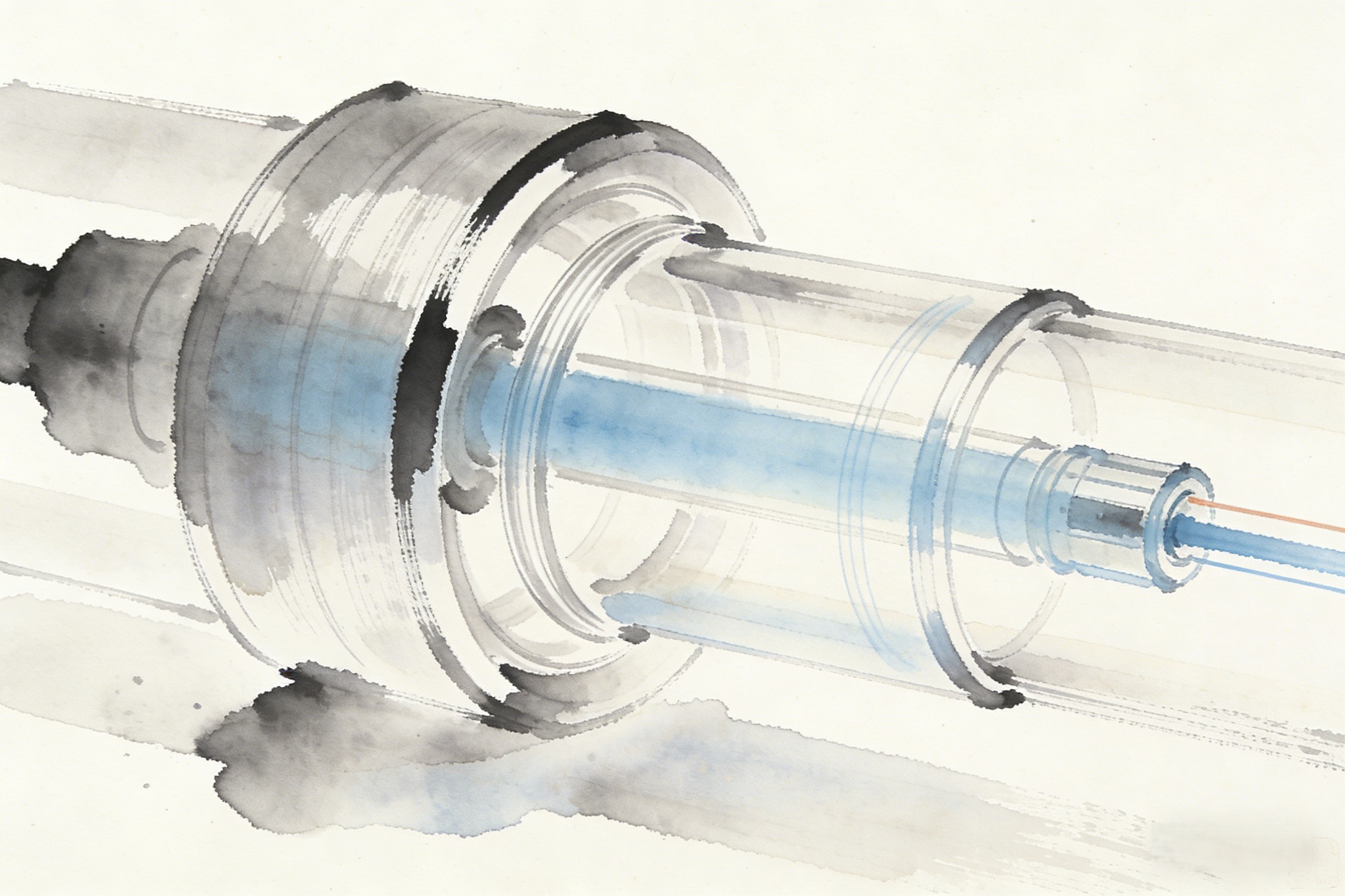 The processing flow of ZOOM FIBER COLLIMATORS