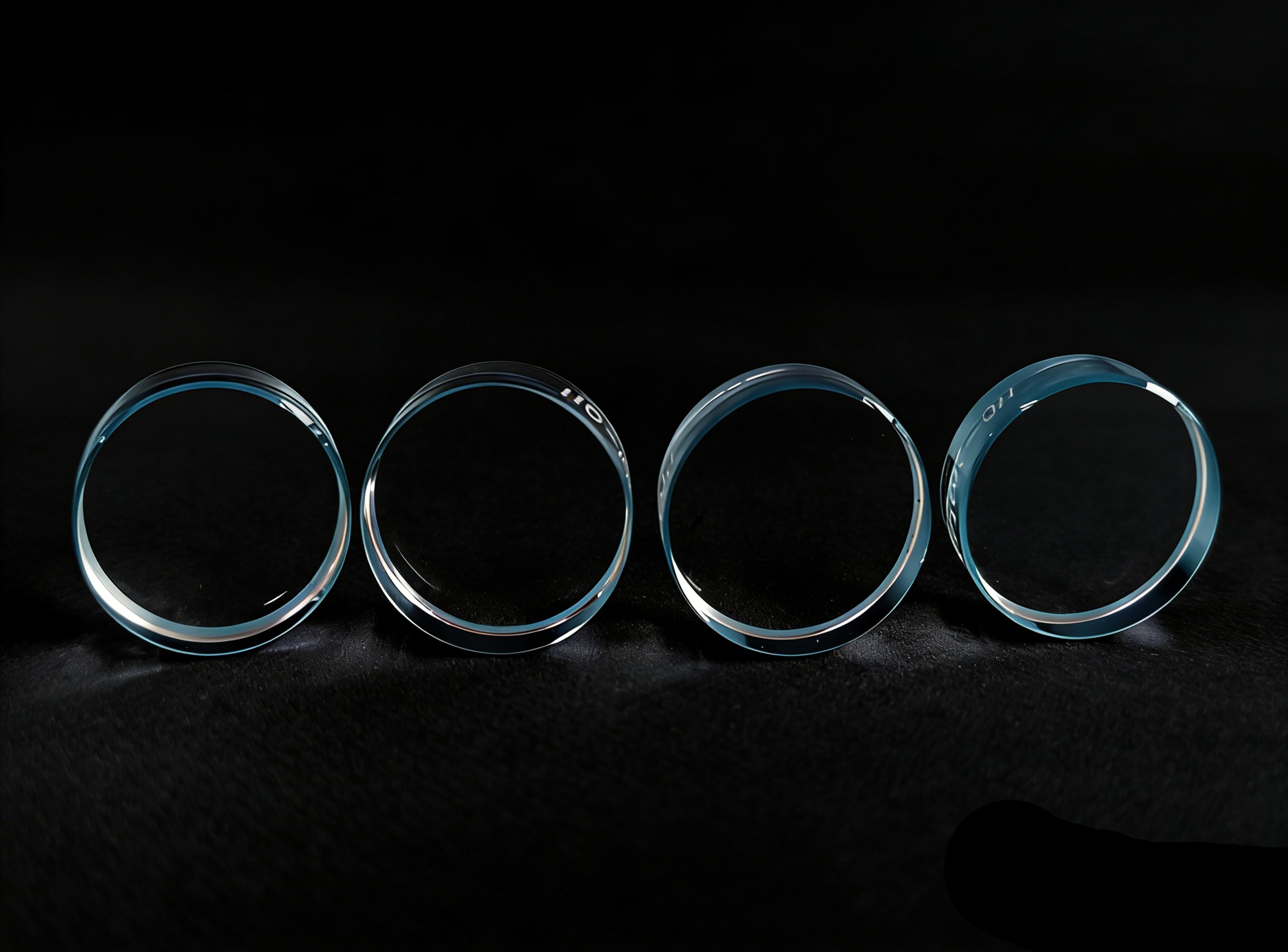 Single-sided ultra-smooth spherical mirror substrate