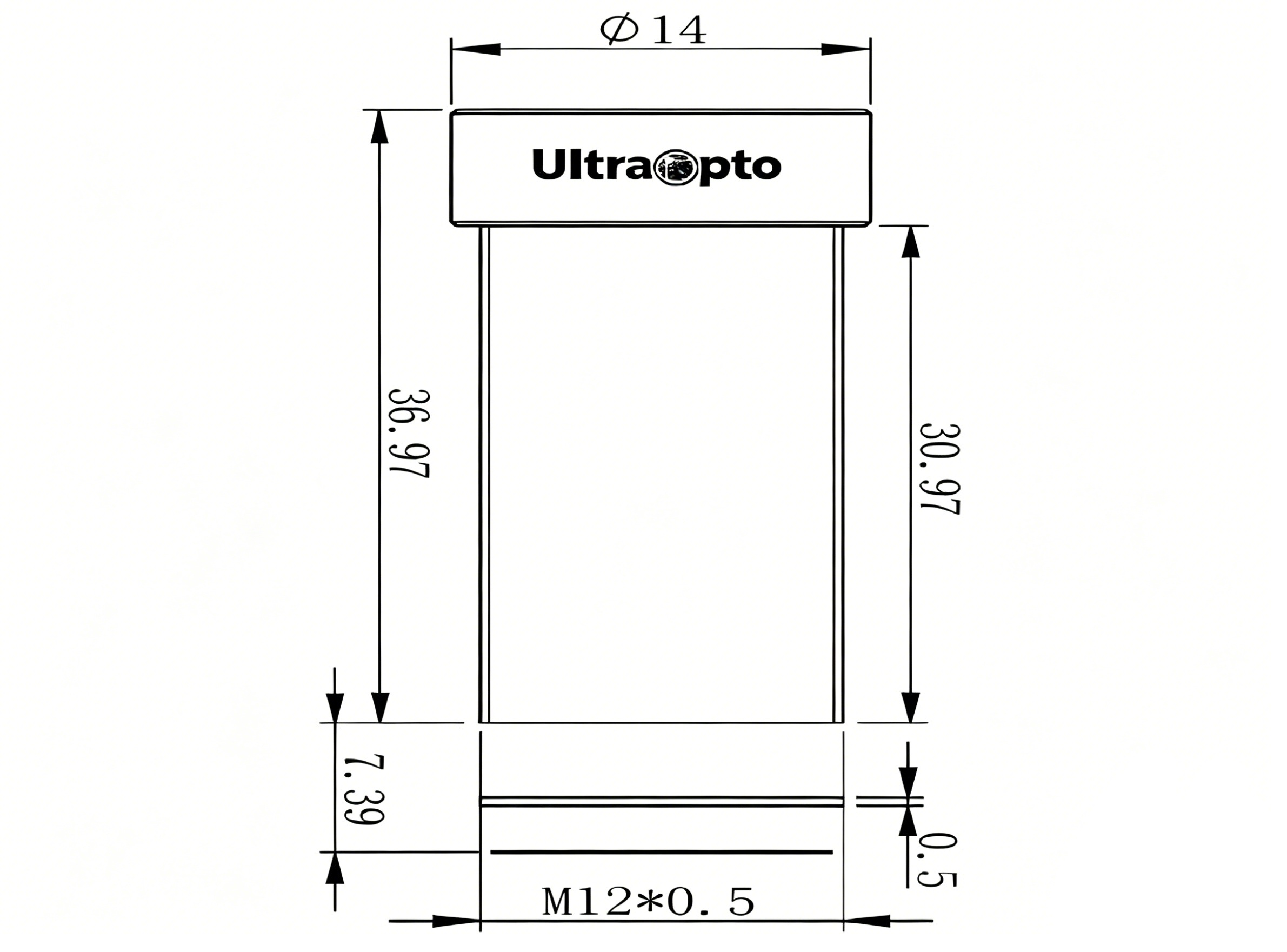 UltraOpto 35mm Focal Length M12 Imaging Lens · Precision Customization Services